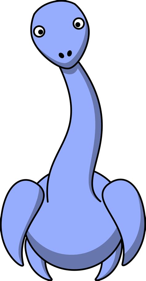 Blue Cartoon Dinosaur - ClipArt Best