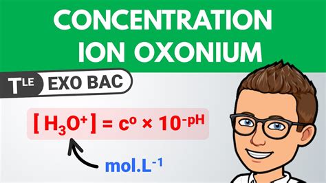 Calculer la concentration en ion oxonium ? 🎯 BAC Physique Chimie | Terminale - YouTube