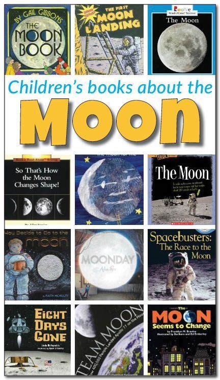 15 children's books about the moon | Space books for kids, Moon for kids, Space lessons