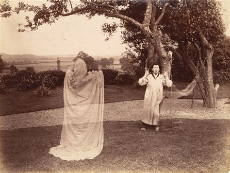 [Amateurs playing ghost scene] (Getty Museum)