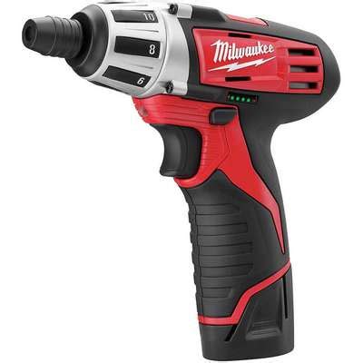 Milwaukee 2401-22 M12 1/4" Cordless Screwdriver Kit, 12V | Imperial Supplies