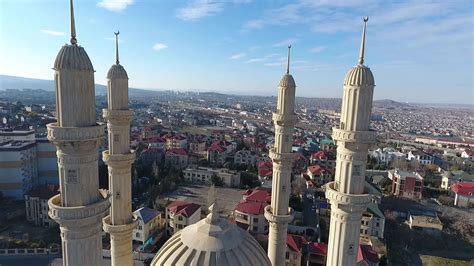 aerial view of the mosque 38463624 Stock Video at Vecteezy