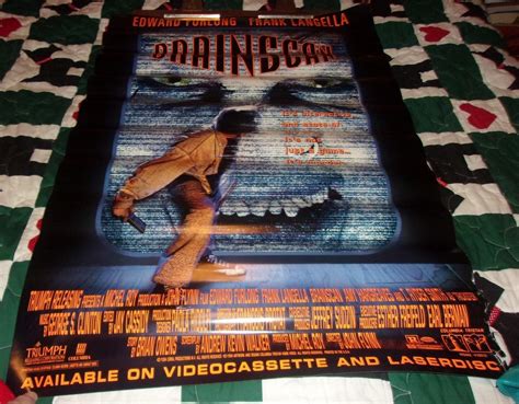 Original Brainscan movie poster 1994 Horror Halloween Frank Langella | #1979384402