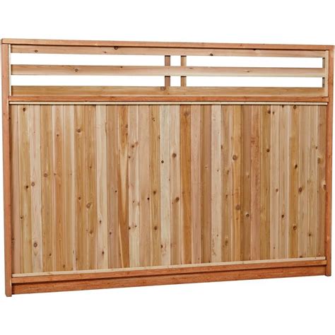 Home Depot Horizontal Fence Panels - Home Fence Ideas