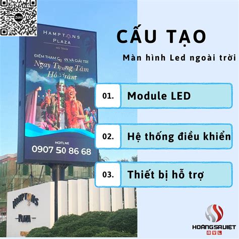 Dịch vụ thi công, lắp đặt màn hình led ngoài trời giá rẻ, uy tín | HSV ProAVL