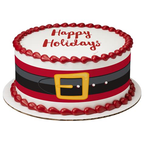 Order Santa's Belt Edible Image® by PhotoCake® Cake from MEIJER #020 ...