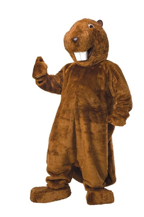 Adult Beaver Mascot Costume