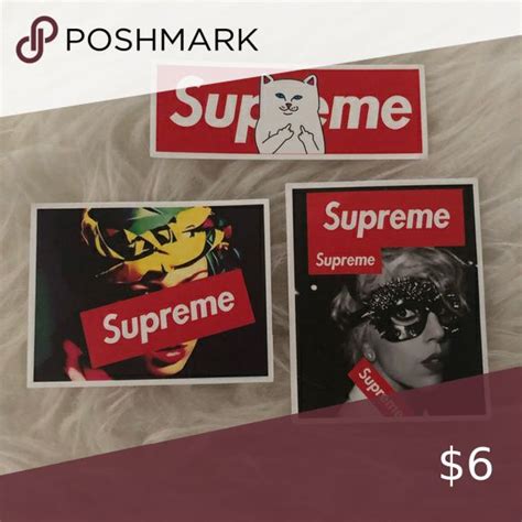 Supreme Sticker Pack | Supreme sticker, Stickers packs, Stickers