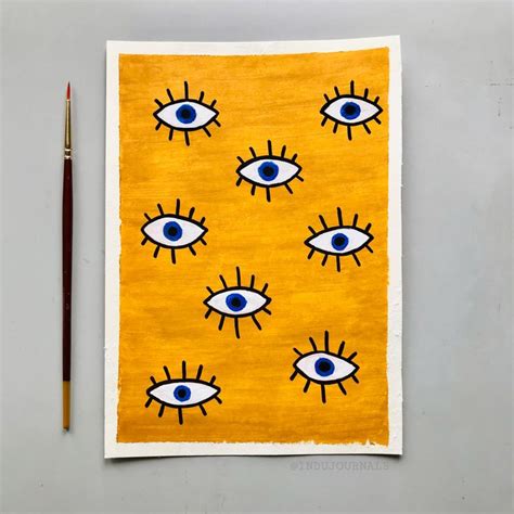 Evil eye art | Evil eye art, Eye art, Art