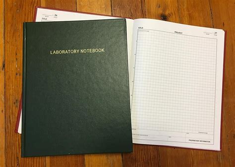 Using a lab notebook for homeschool science