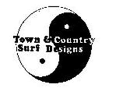 TOWN & COUNTRY SURF DESIGNS Trademark of Town and Country Surf Shop ...