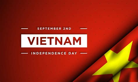 Vietnam Independence Day Background Design. 10890454 Vector Art at Vecteezy