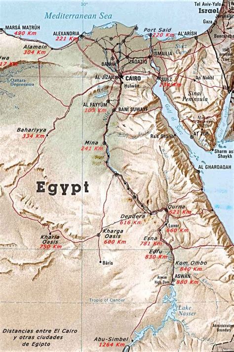 Ancient Egypt Map Pyramids