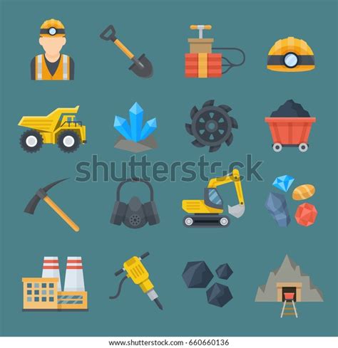 73,922 Mining Flat Icon Images, Stock Photos & Vectors | Shutterstock