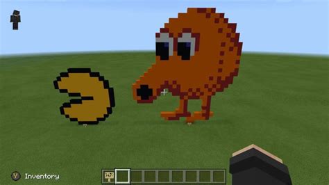 Q*bert Pixel Art | Minecraft Amino