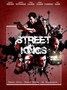 STREET KINGS Movie POSTER 27x40 E Keanu Reeves Hugh Laurie Forest ...