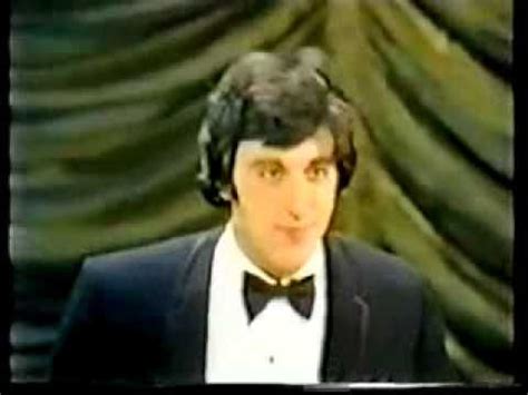 April 20, 1969. Al Pacino wins Tony Award for "Does a Tiger Wear a Necktie?" Lovely.