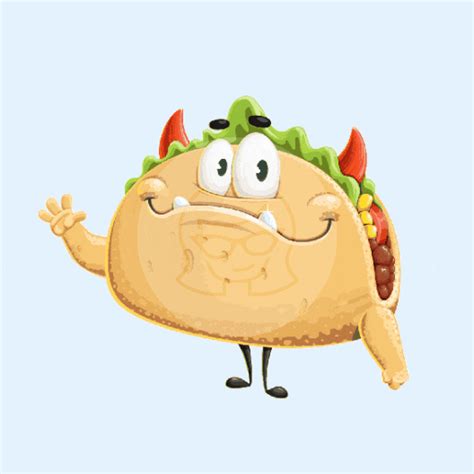 Mexican Taco Animated GIFs Collection | GraphicMama