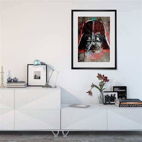 Darth Vader // Classic (13"L x 19"W) - Media Graffiti Studio - Touch of ...