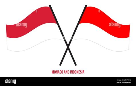 Monaco vs indonesia Stock Vector Images - Alamy