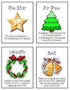 8 Symbols of Christmas | Christmas lesson, Preschool christmas, Christmas neighbor