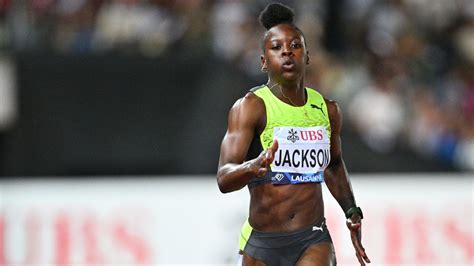 Shericka Jackson runs world-leading women’s 100-meter time at the ...