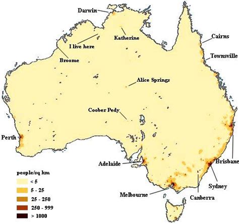 Australian Outback Map