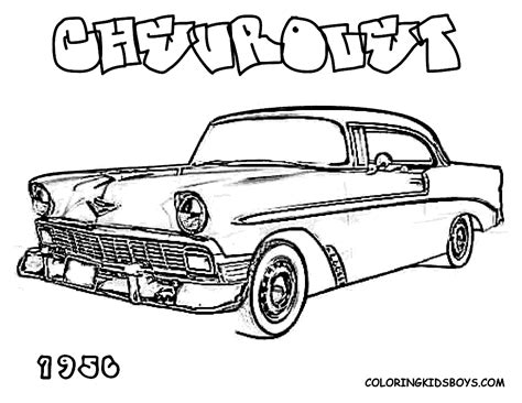 Printable Coloring Pages Old School Cars - Coloring Home