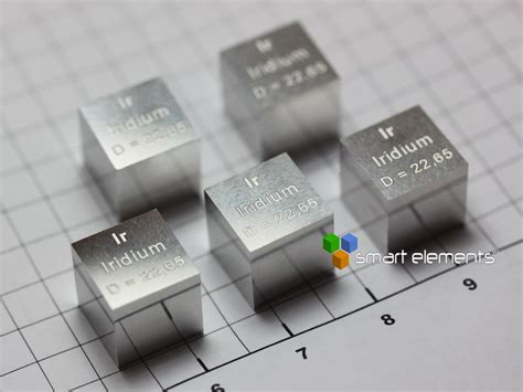 IRIDIUM most perfect full density cube 10x10x10mm 22.65g – Last piece