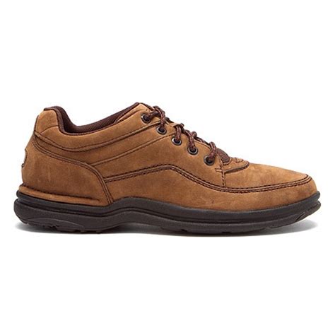 Rockport Men's World Tour Classic - Choc Nubuck - Goodman's Shoes