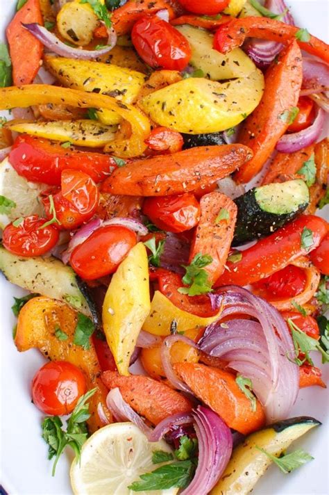 Mediterranean Roasted Vegetables - A Cedar Spoon