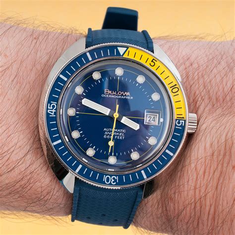 Bulova Devil Diver Oceanographer Watch Review 96B320 – StrapHabit