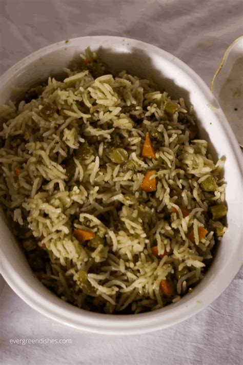 Vegetable Pulav Recipe - Ever Green Dishes