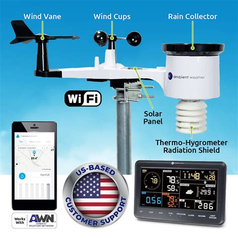 Ambient Weather Station for Home Weather Monitoring