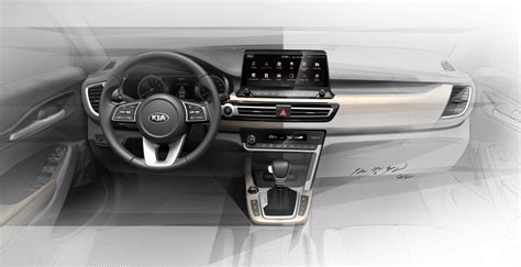 Kia Reveals Global Compact SUV Interior Sketches - Korean Car Blog