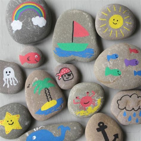 The BEST Rock Painting Ideas for kids! - Messy Little Monster