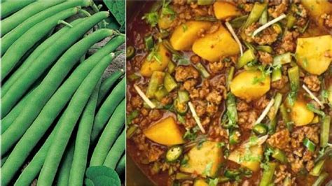 green beans recipe||qeema phaliya aloo recipe||phaliya keema ki lazez ...