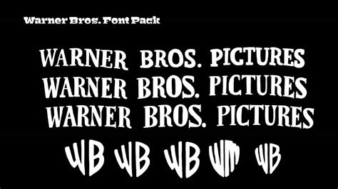 Warner Bros. Font Pack By SuperBaster2015 by Charlieaat on DeviantArt