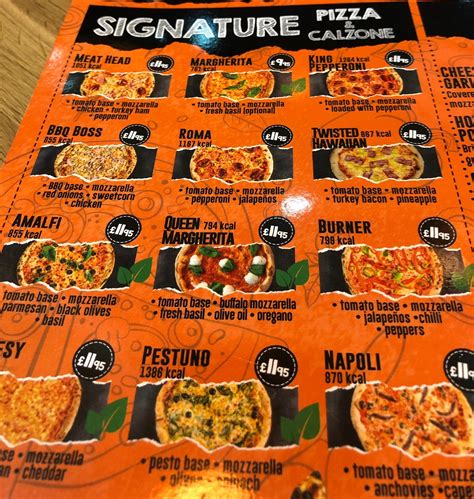 Fireaway Pizza Nottingham – Menu – The Nottingham Food Blog