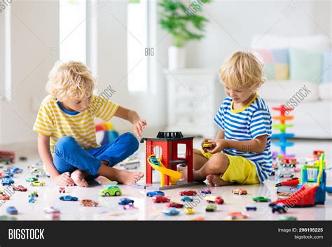 Kids Play Toy Cars. Image & Photo (Free Trial) | Bigstock