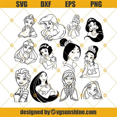 Disney Princess Svg | ubicaciondepersonas.cdmx.gob.mx