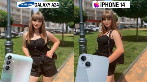 Samsung Galaxy A24 Vs iPhone 14 Camera Test Comparison - YouTube