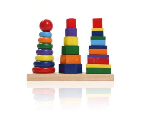 Colorful Toy Blocks stock photo. Image of yellow, stack - 1426448