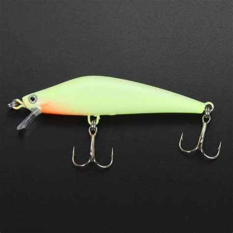 1pc 3D Luminous Night Fishing Minnow Lure Isca Artificial Fishing Lure Hard Bait with Hook ...