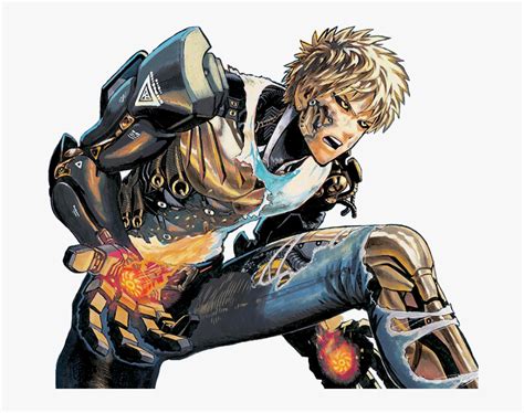 Cyborg One Punch Man Genos, HD Png Download , Transparent Png Image ...