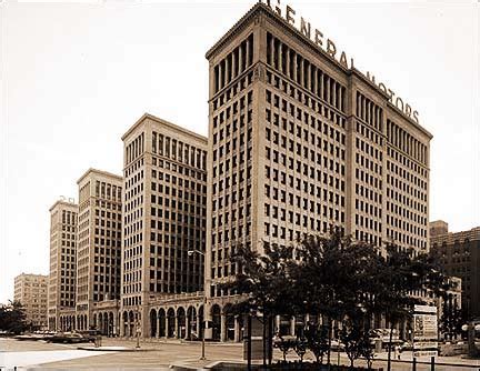 GM Building, Detroit. photo Boris Feldbylum. | Detroit city, Detroit ...