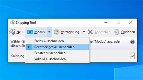 Aufnehmen von Screenshots mithilfe des Snipping Tools - Microsoft-Support