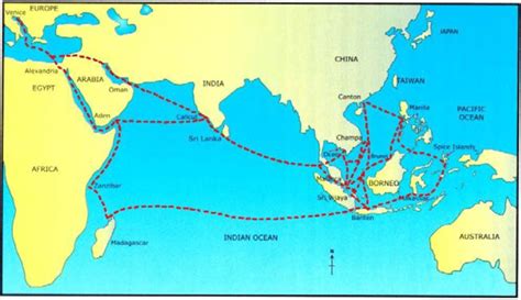 Ancient main spice trade routes | Download Scientific Diagram