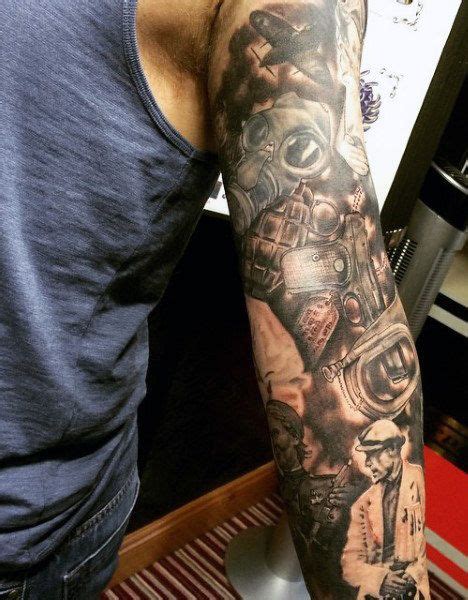 Military Tattoo Arm Sleeve - Wiki Tattoo