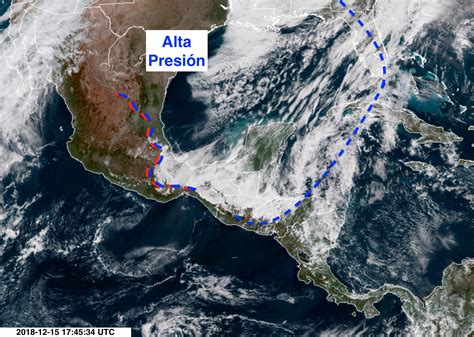 Frente frío afecta sureste de México y Centroamérica - ClimaYa